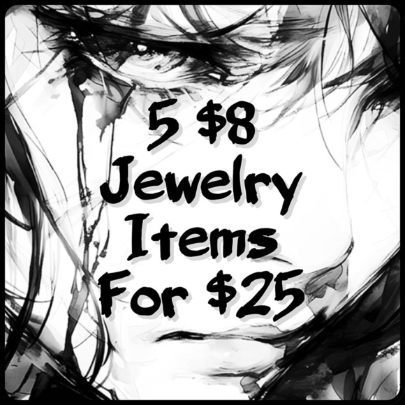 5 For $25💫Death Skull Wicked Biker Goth Mothra Pendant Necklace - Picture 2 of 3